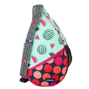 KAVU Paxton Pack Rope Sling Crossbody Bag - Watermelon